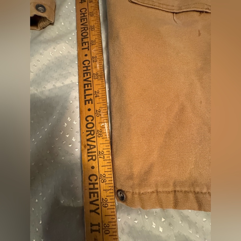 VTG Carhartt Duck Quilt Lined Double Knee Overall 36 x 29 - Picture 12 of 12